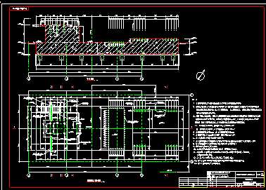 发电厂烟气脱硫工程施工设计CAD图纸
